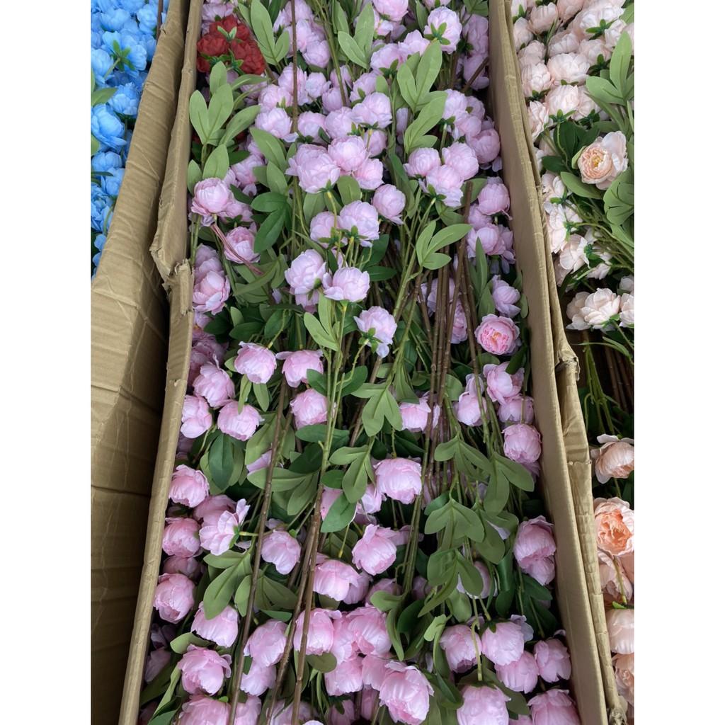 Cành Hoa Hồng 5 bông Giống thật 99%