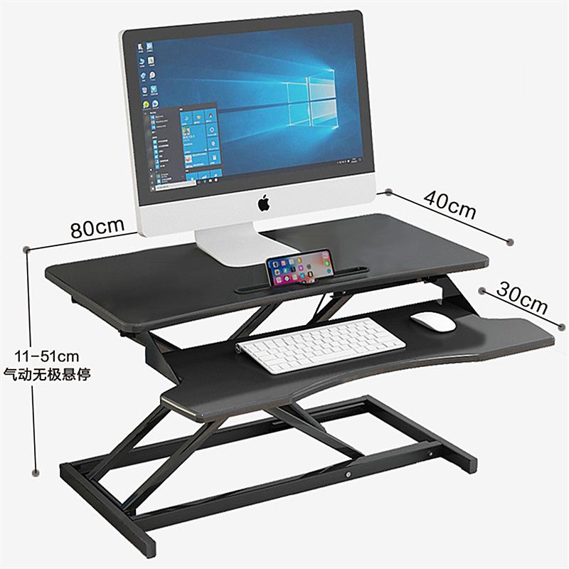 Thuận lợi nhất đứng bàn làm việc bàn nâng giá máy tính máy tính xách tay màn hình máy tính để bàn có thể điều chỉnh giá nâng chiều cao bàn