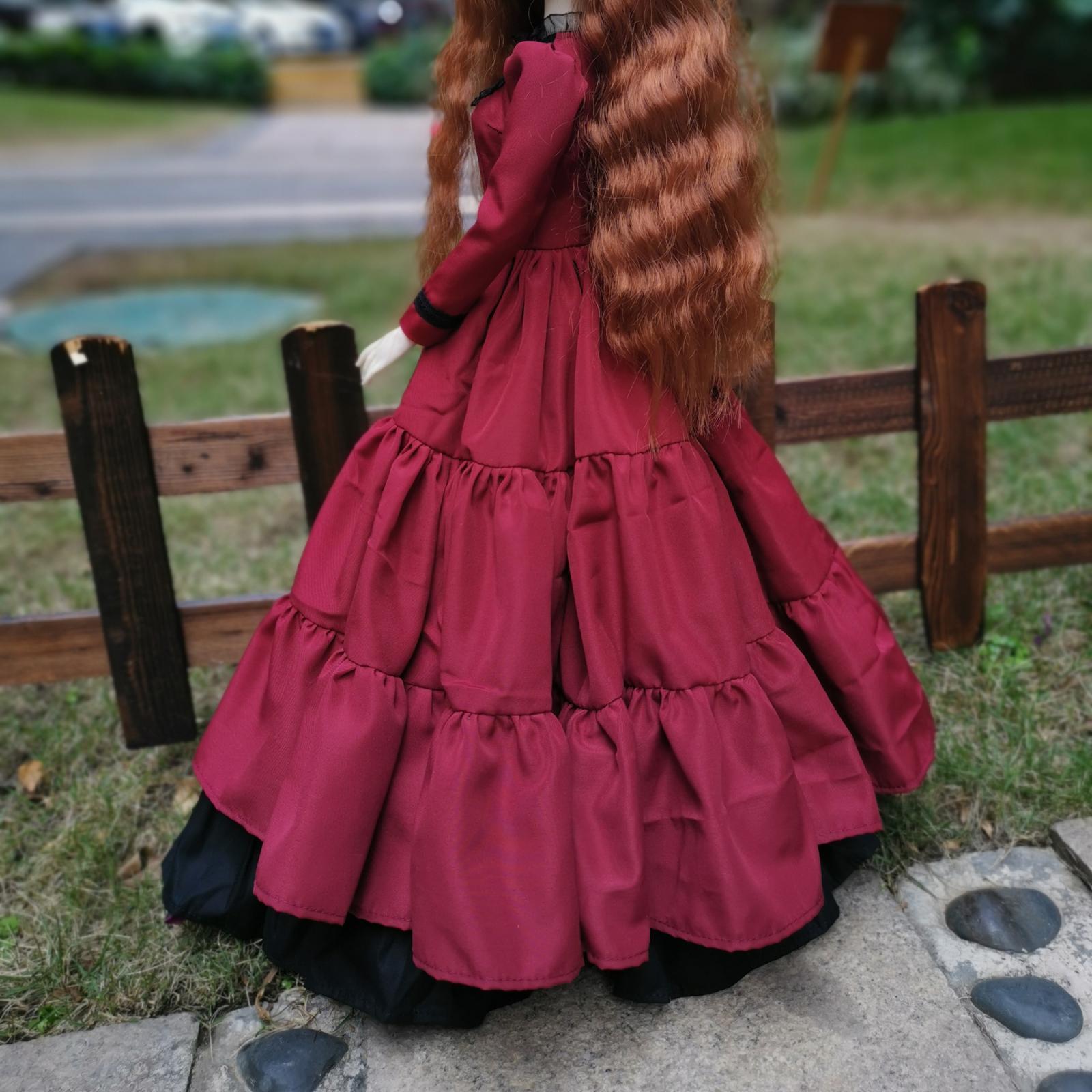 24inch 60cm Girl Doll Dress Dress for 1/3 BJD Dolls Ball Jointed Doll for Kids Toy