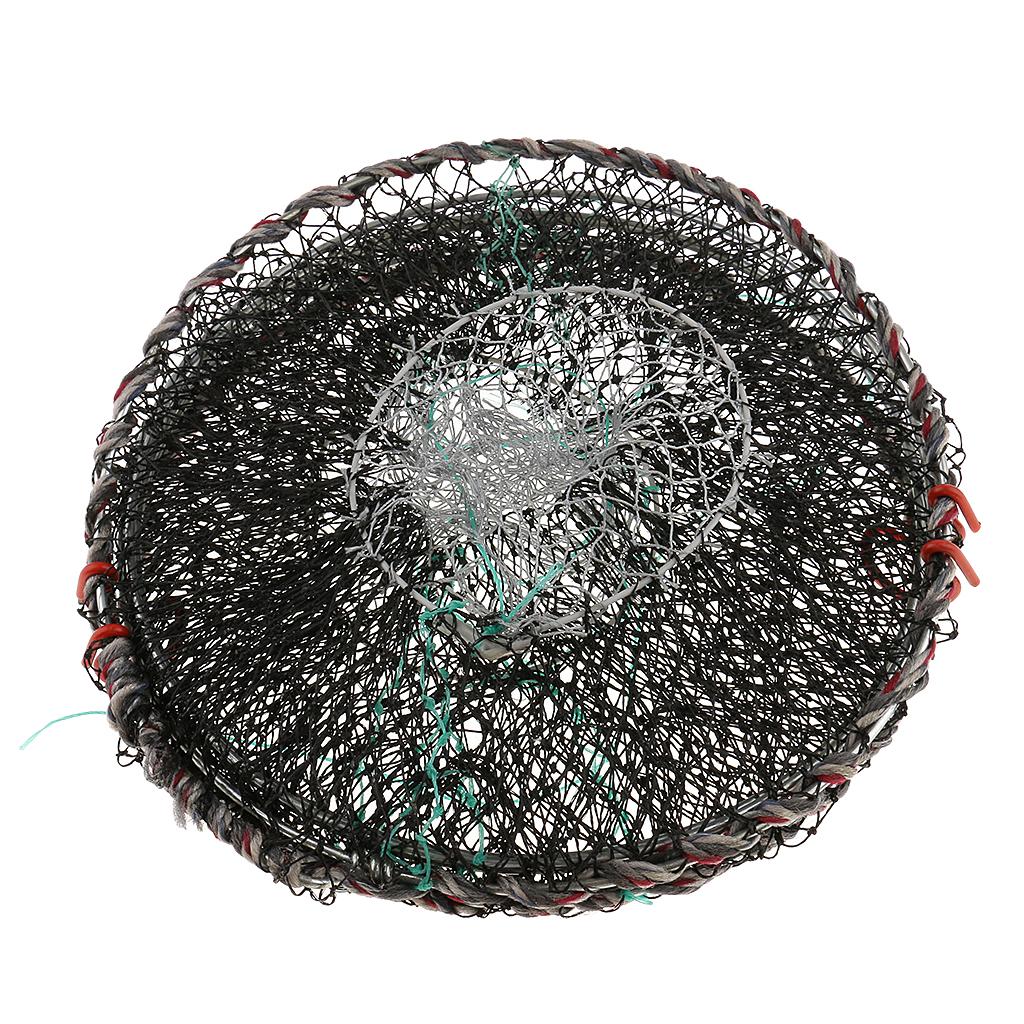 Foldable  Net Trap Cast Dip Cage Fishing   Crawfish Shrimp 25x45cm