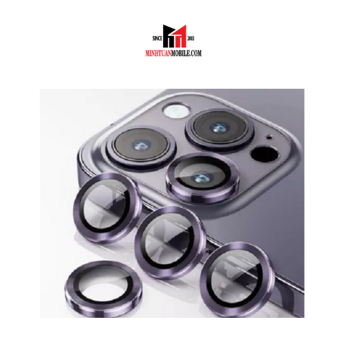 Dán bảo vệ camera iPhone 14 Pro/14 Pro Max Mipow Diamondshield Hàng Chính Hãng