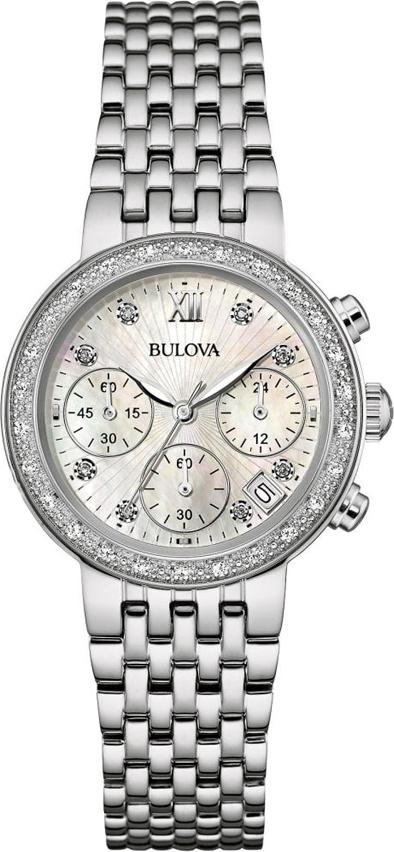 Đồng Hồ Nữ Dây Kim Loại BULOVA 96W204 (30mm) - Bạc