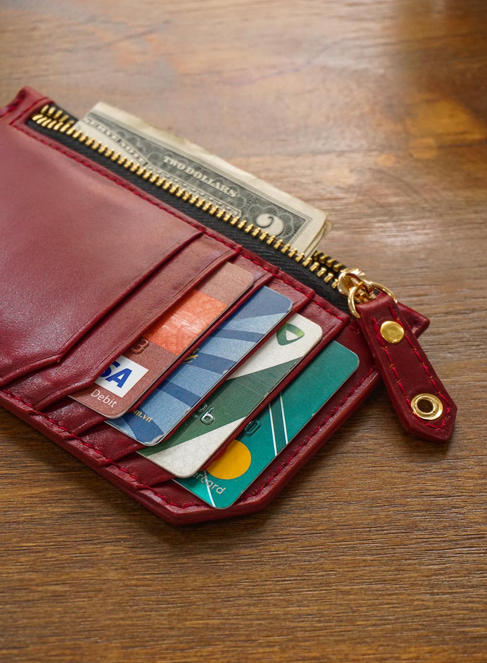 Ví da Mini Harmony Handcrafted Wallet