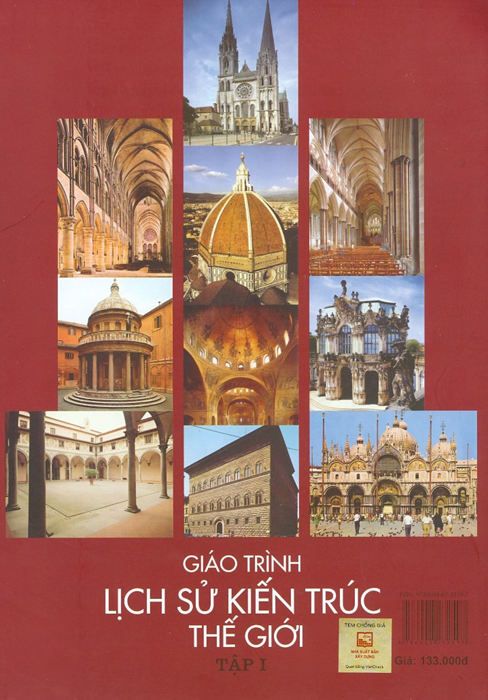 Giáo Trình Lịch Sử Kiến Trúc Thế Giới - Tập 1 (Tái bản năm 2020)