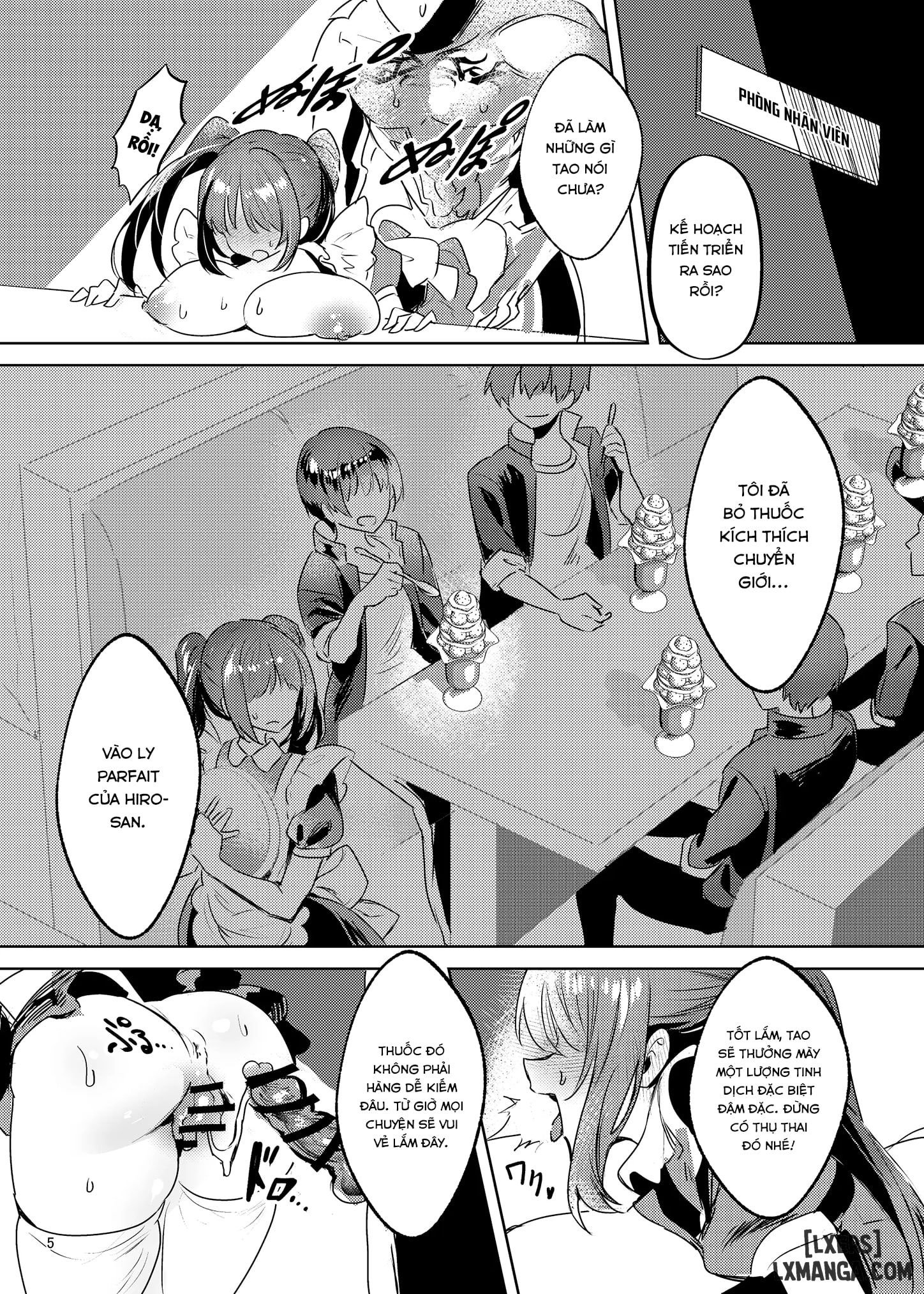 tôi đã làm người hùng mà mình ngưỡng mộ mang thai chapter 0 5