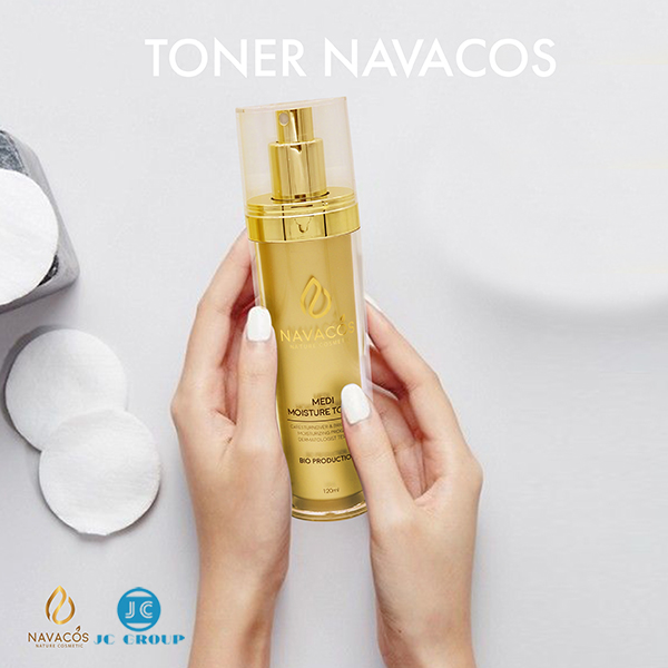 Nước hoa hồng Navacos MEDI MOISTURE TONER kiềm dầu, se khít lỗ chân lông 120ml