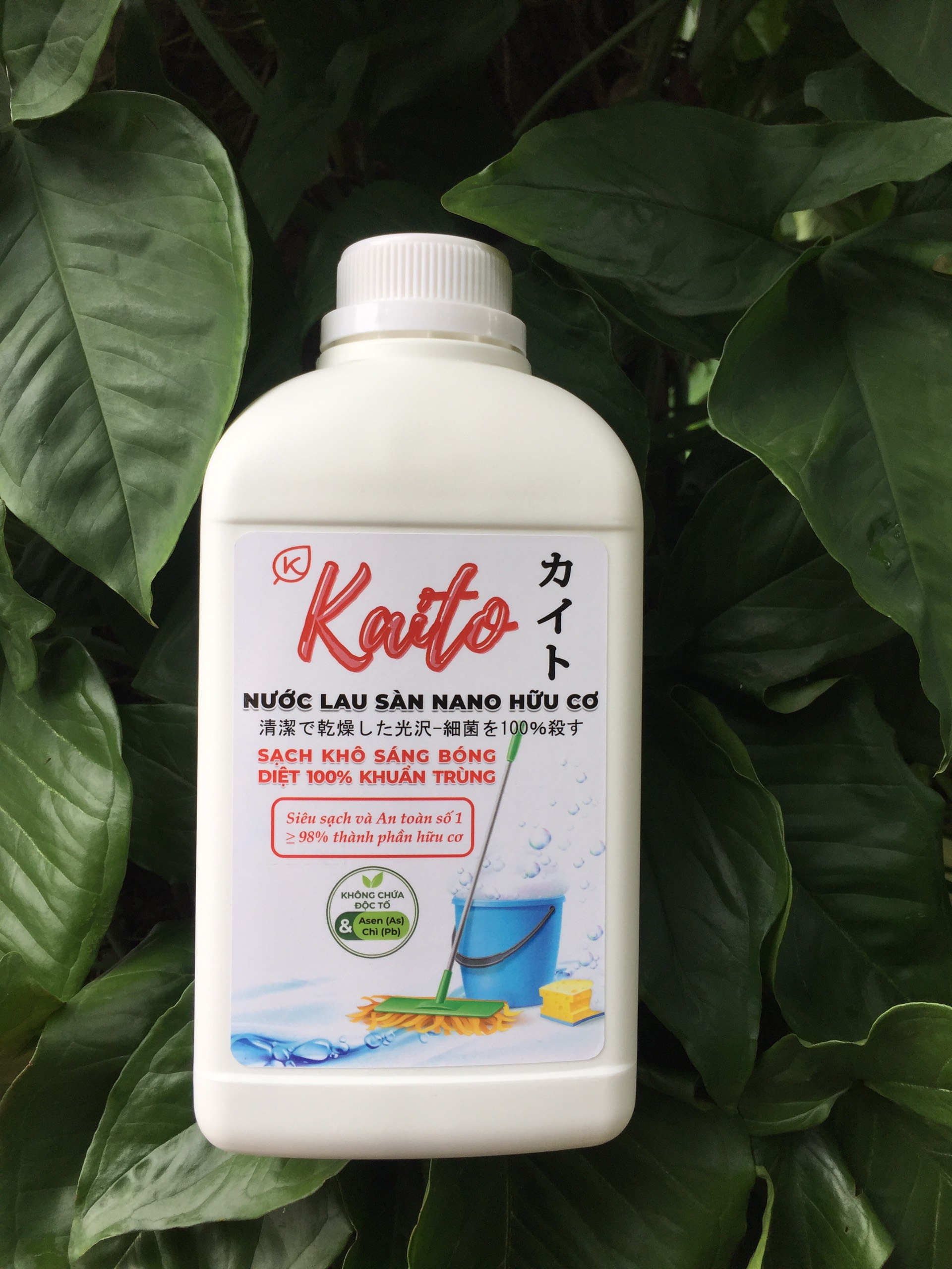 Nước Lau Sàn Nhà Nano Hữu Cơ KAITO VIỆT NAM – 1 KG