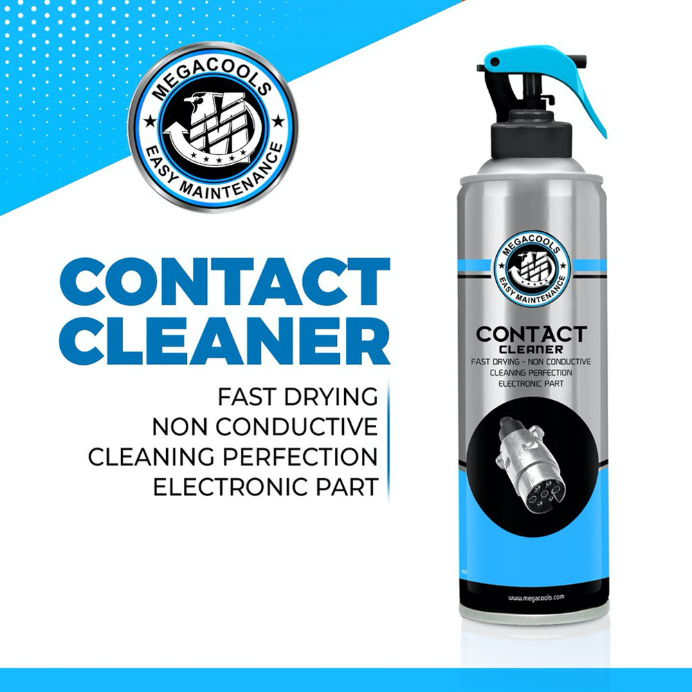 XỊT VỆ SINH MẠCH ĐIỆN MEGACOOLS CONTACT CLEANER - 500ML