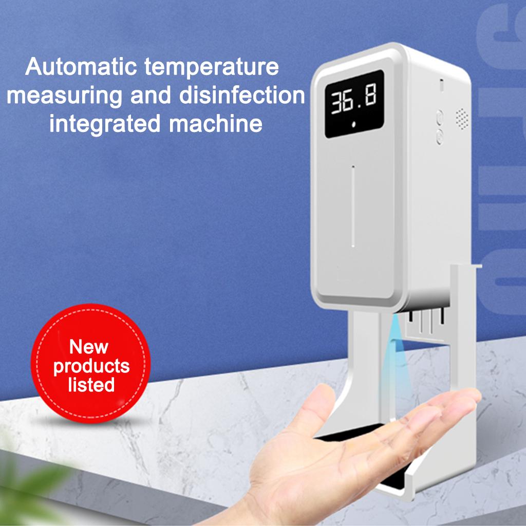 Touchless Digital Thermometer with No-Contact Soap Liquid Dispenser 450ml