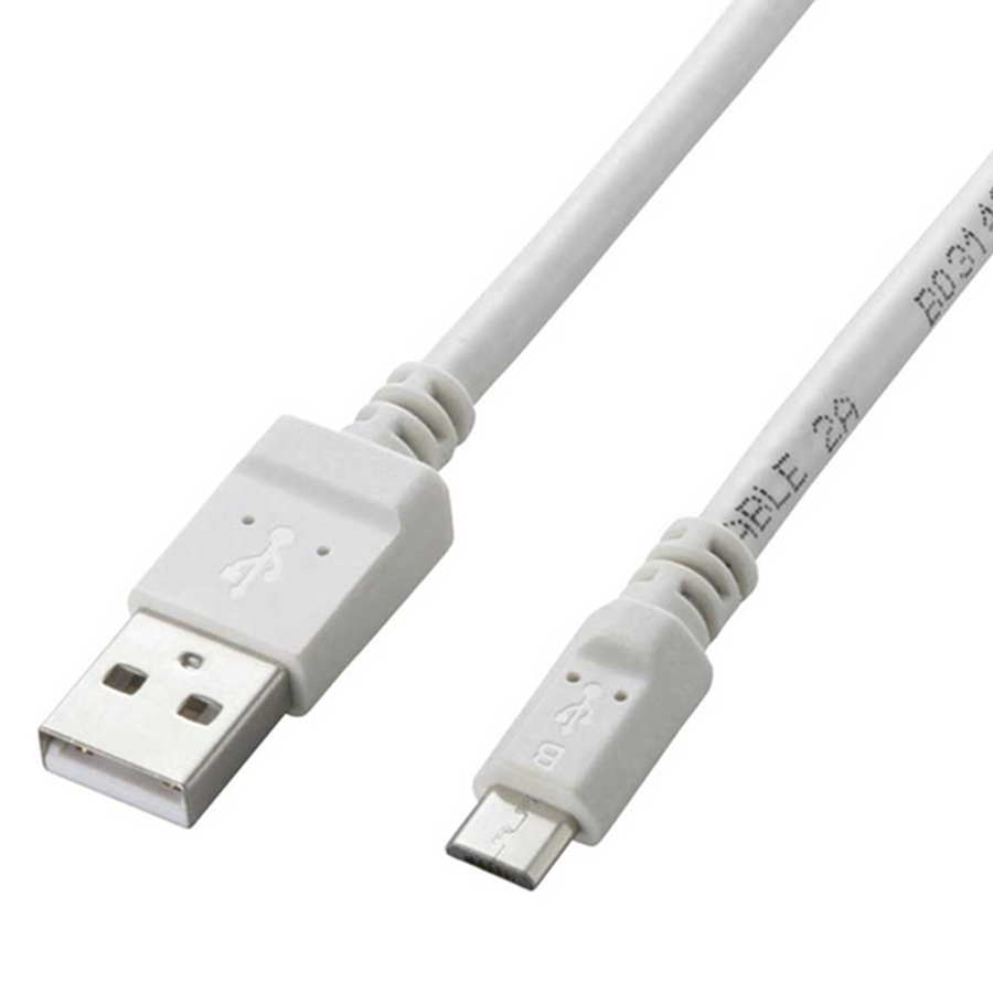 Cáp Micro USB (A-microB) Elecom MPA-AMB2U08 (0.8m) - Hàng Nhập Khẩu