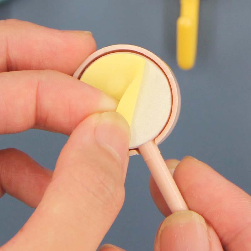 Móc treo chìa khóa gắn tường bằng nhựa hình hoạt hình trang trí nhà cửa/văn phòng