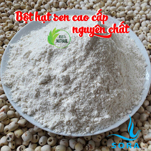 Sora Bột hạt sen cao cấp nguyên chất