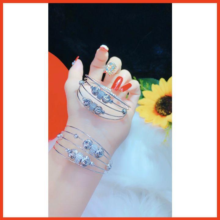 Vòng Tay Vàng Viên Ngọc Thời Trang