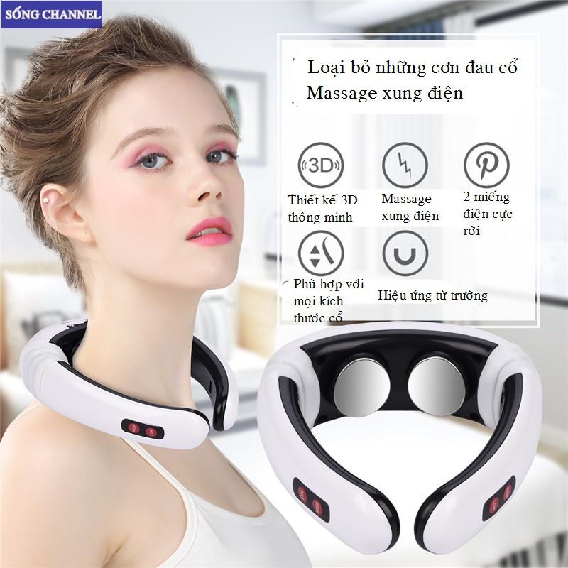 Máy Massage Cổ Vai Gáy Trị Liệu Cao Cấp - Máy Massager Đa Năng