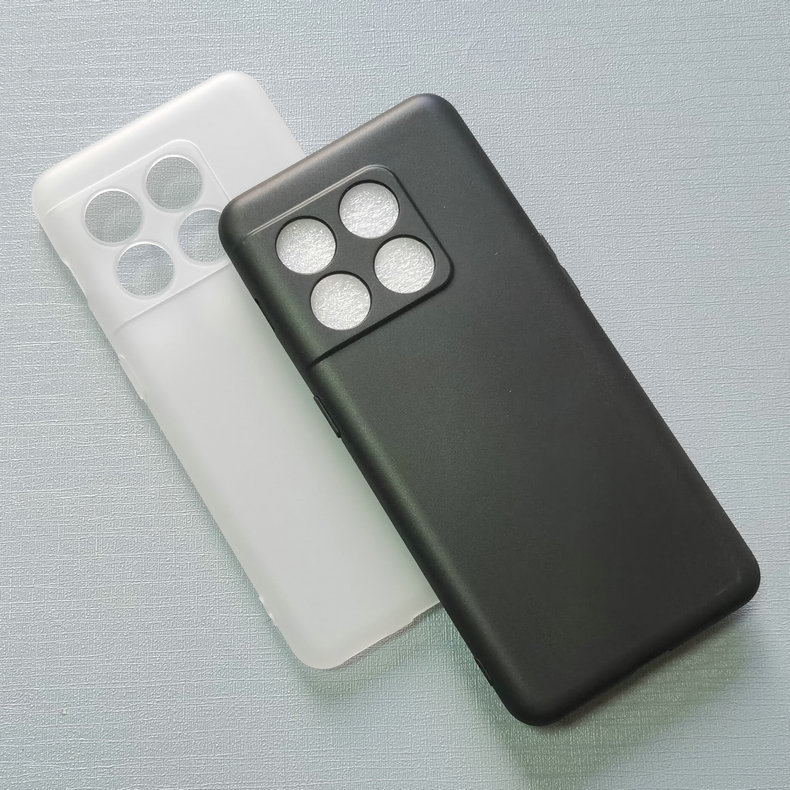 Ốp lưng dẻo cho Oneplus 10 Pro - đen cao cấp, chống bám vân tay
