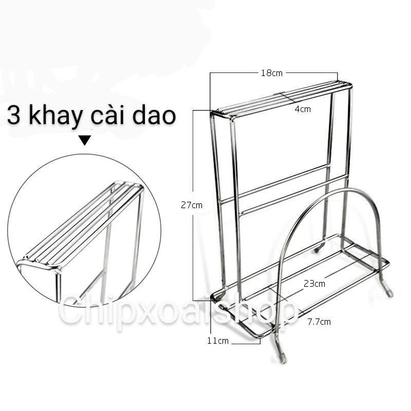 Giá Để Thớt Dao INOX 304