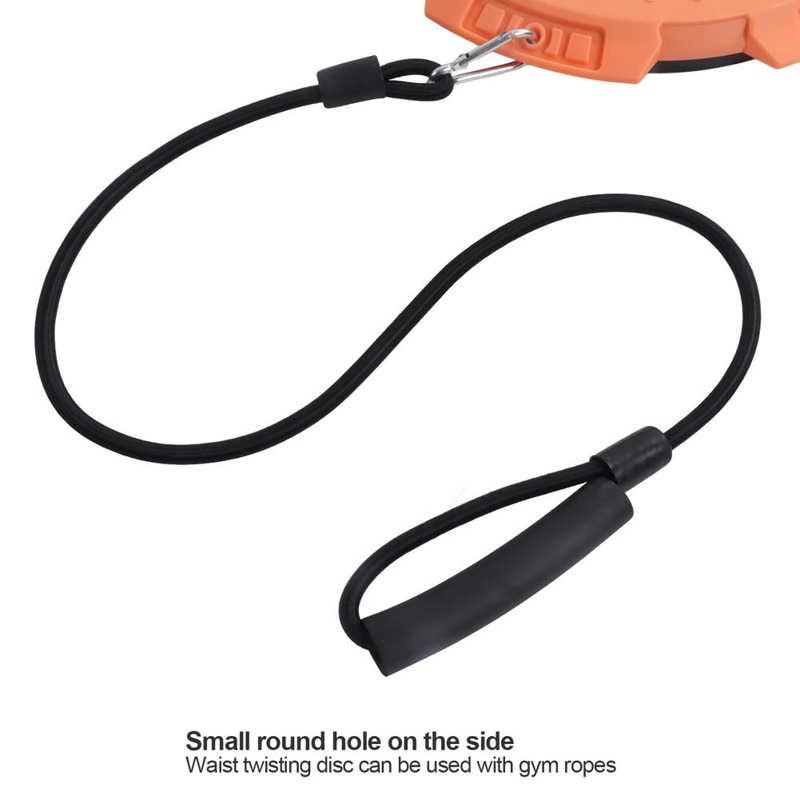 Bảng xoắn vòng eo 400kg Đĩa xoắn nhựa nhẹ với dây kéo cho nhà Color: Purple