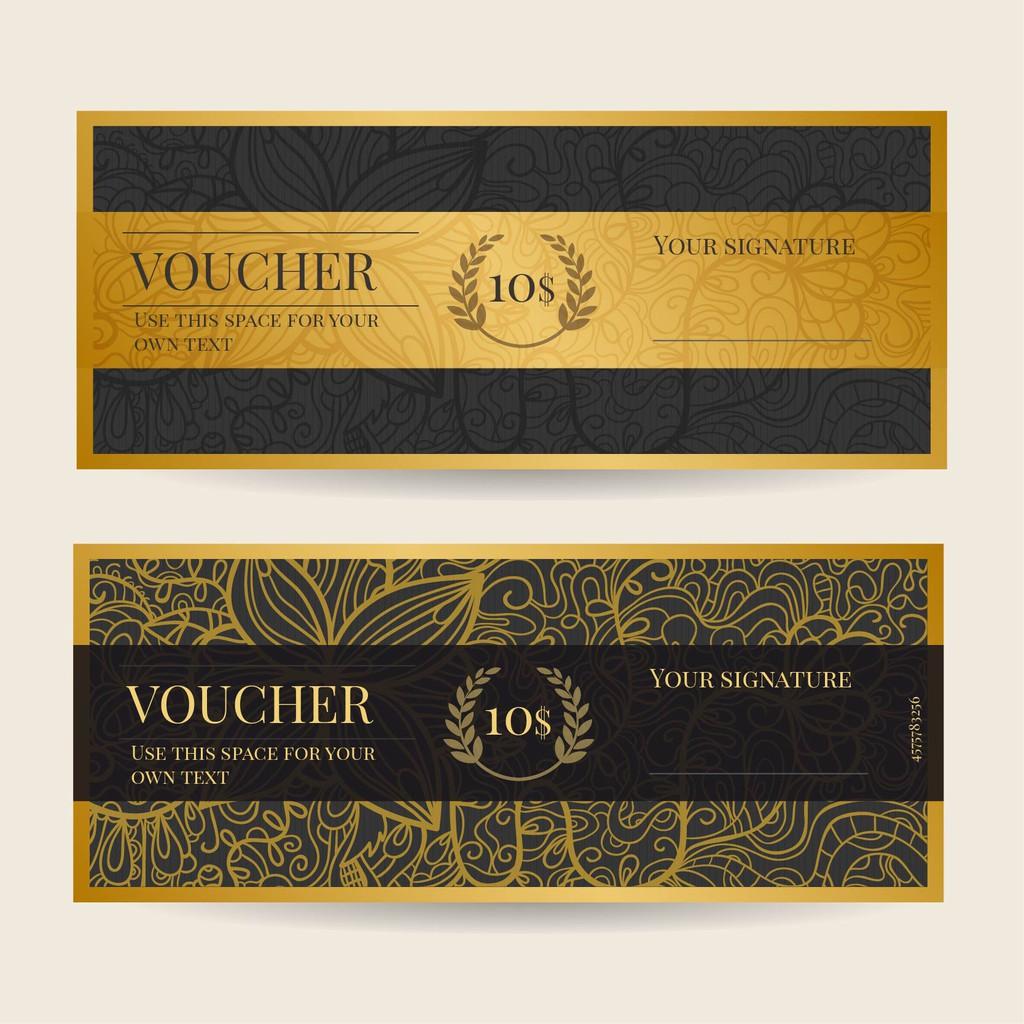 in 500 phiếu giảm giá voucher C300 cán mờ