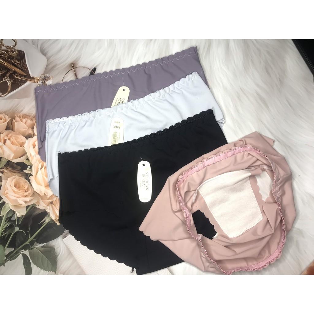 Quần lót nữ ️️ Quần lót thun lạnh đúc su siêu nhẹ cạp viền