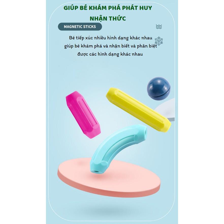 ĐỒ CHƠI GHÉP HÌNH NAM CHÂM CHO BÉ YÊU MAGNETIC STICKS