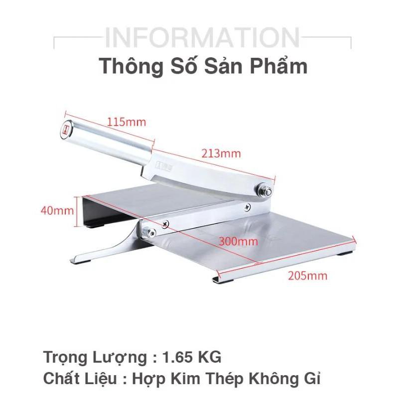 Bàn Thái Thịt Chặt Gà Cao Cấp Đa Năng (Tặng kèm 1 mài lưỡi dao)