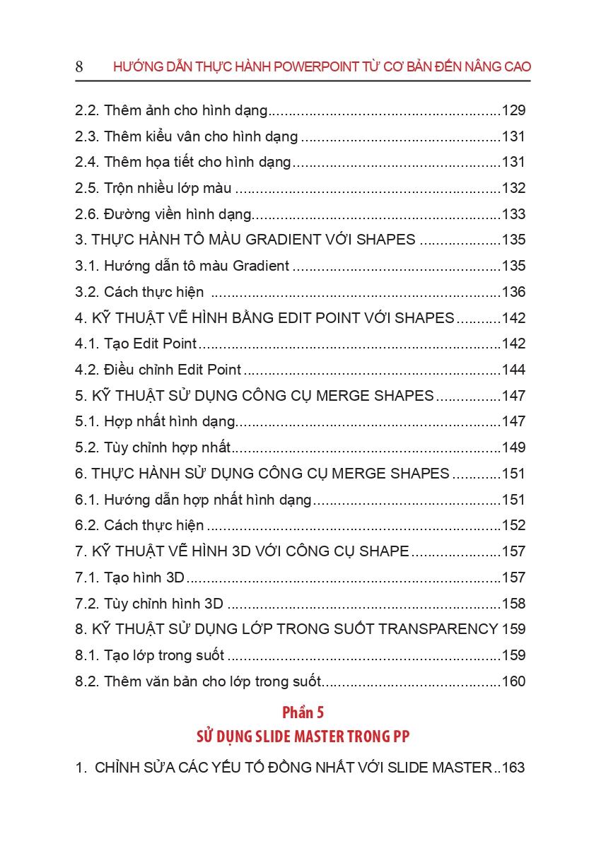 Sách - Hướng Dẫn Thực Hành Powerpoint Từ Cơ Bản Đến Nâng Cao