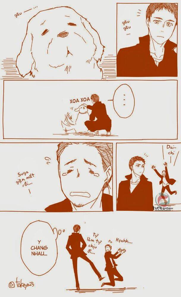 bóng chuyền nảy lửa - doujinshi chapter 2 1