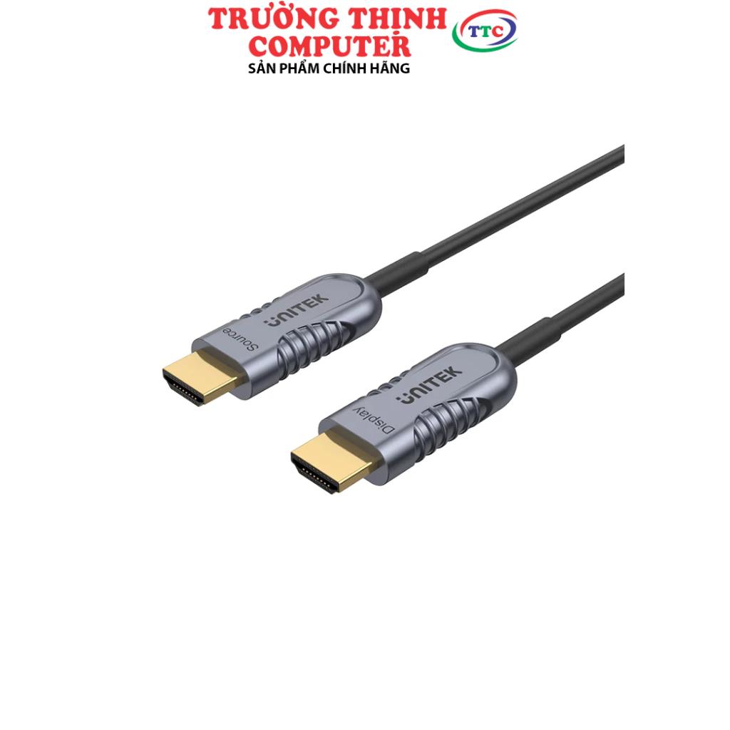 CÁP HDMI 2.1 UNITEK ULTRAPRO 10M ACTIVE OPTICAL C11028DGY 8K - HÀNG CHÍNH HÃNG