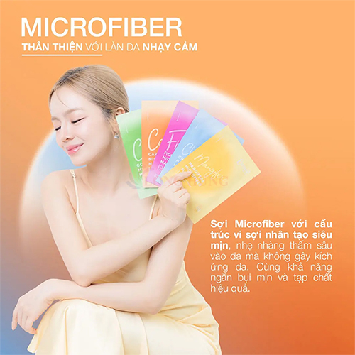Mặt nạ sinh học Emmié By Happyskin Microfiber Mask (1 miếng) - Hàng chính hãng