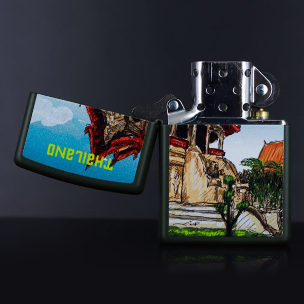 Bật Lửa Zippo 221 Thailand Sights #3
