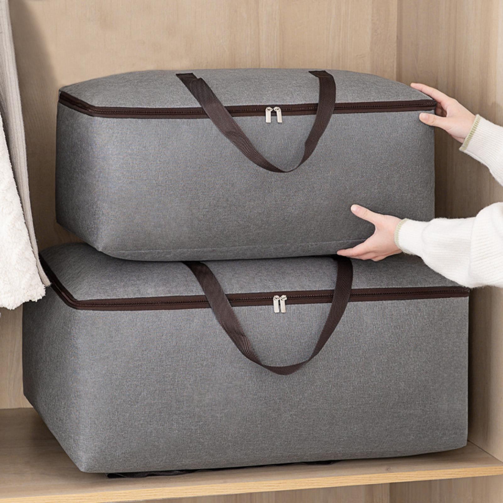 Blanket Clothes Organizer Foldable Storage Cubes for Clothes Sweater Bedroom