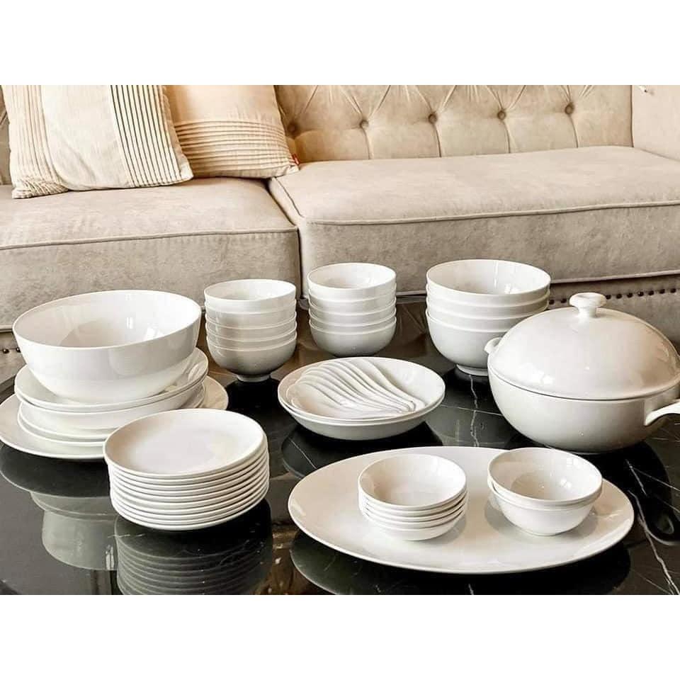 Set Bát Sứ Imperial 50 Món, Dùng An Toàn Với Máy Rửa Bát, Nhập Đức