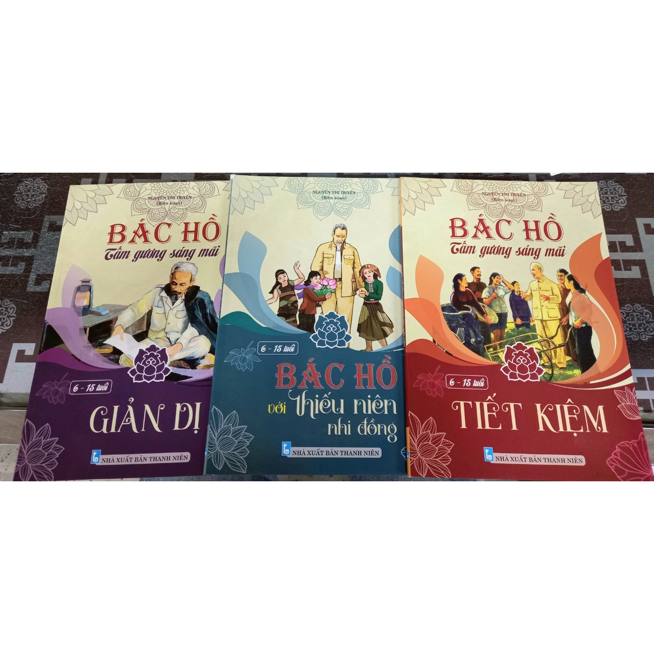 Combo 3 cuốn Bác Hồ