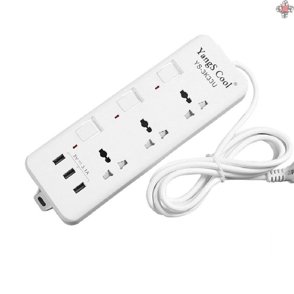 Ổ Cắm Điện Có Cổng Usb 250v, 10a, 5m