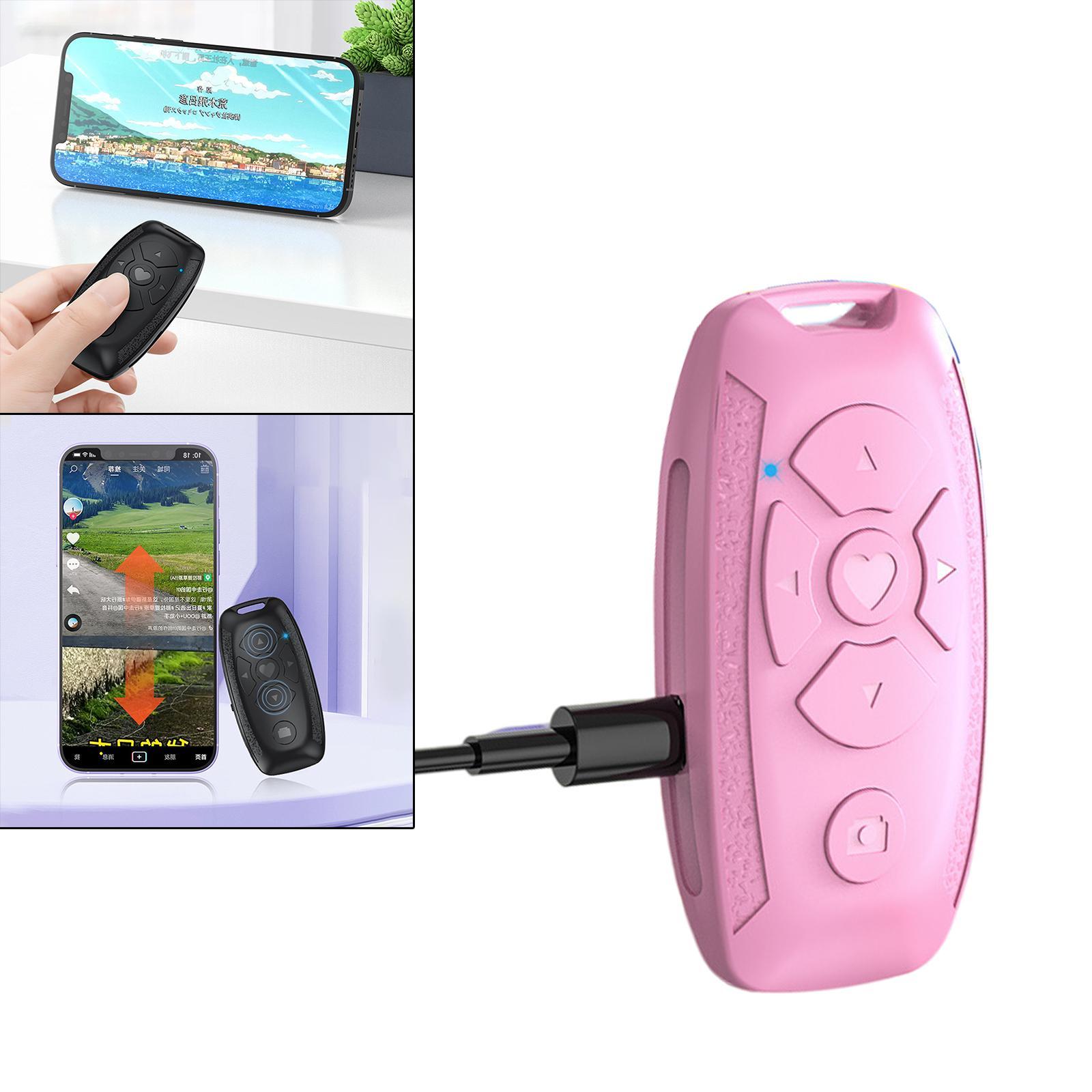 Bluetooth Camera Shutter Remote Selfie Button  Accessories Black