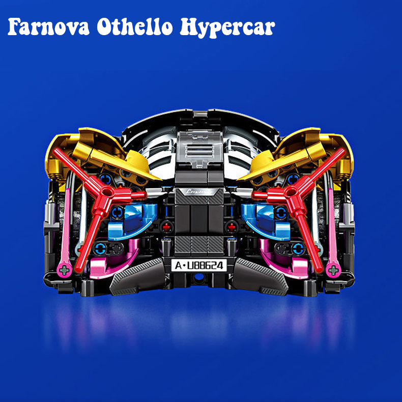 Đồ Chơi Lắp Ráp Xếp Hình Siêu Xe Điều Khiển Từ Xa Farnova Othello Hypercar 701924 Với 1096 Mảnh Chi Tiết