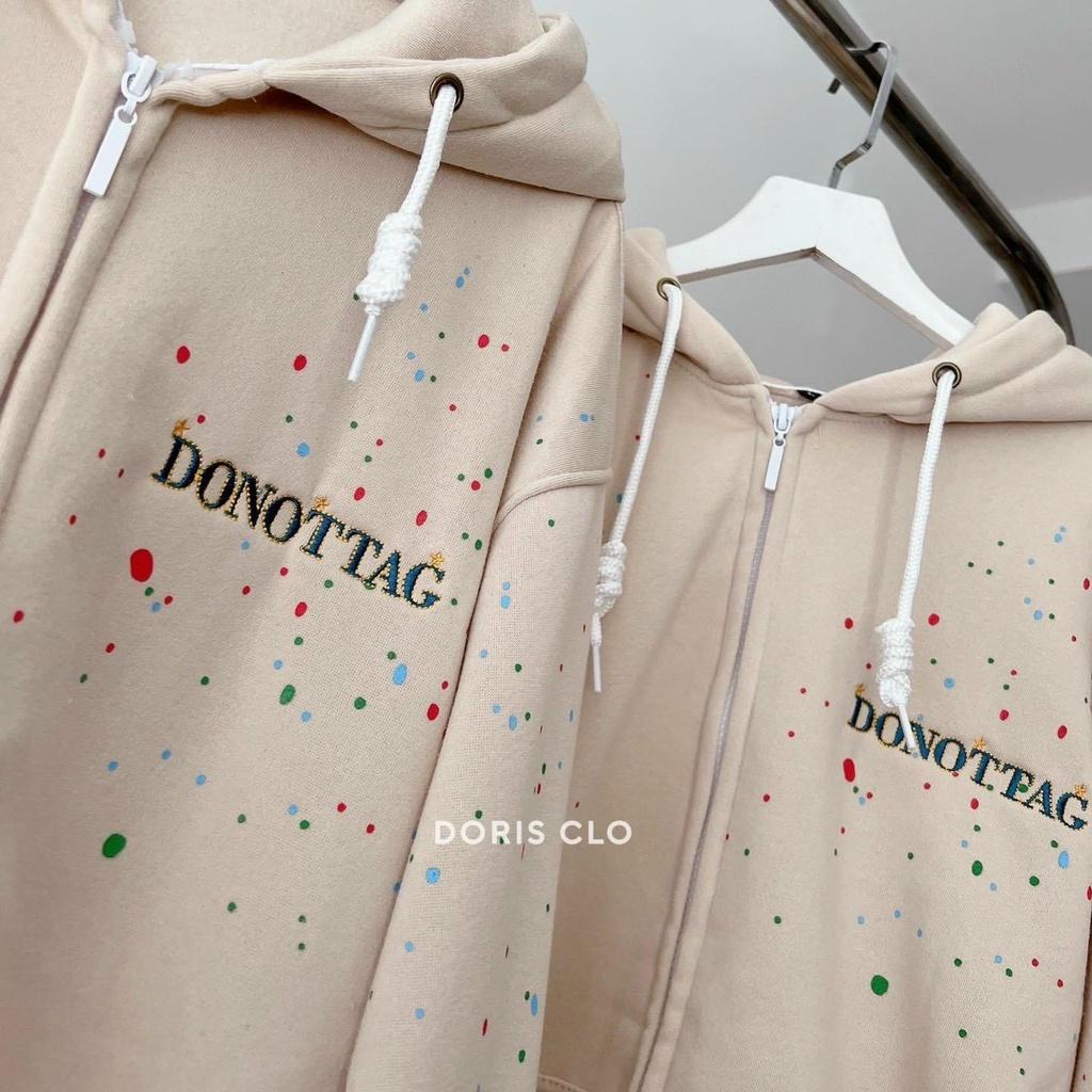 Áo KHOÁC Hoodie DONOTTAG Nam Nữ Ulzzang Unisex