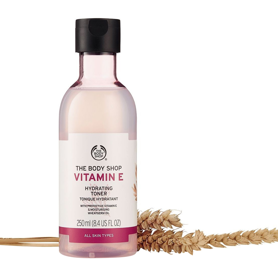 Nước Hoa Hồng Dưỡng Ẩm The Body Shop Vitamin E (250ml)