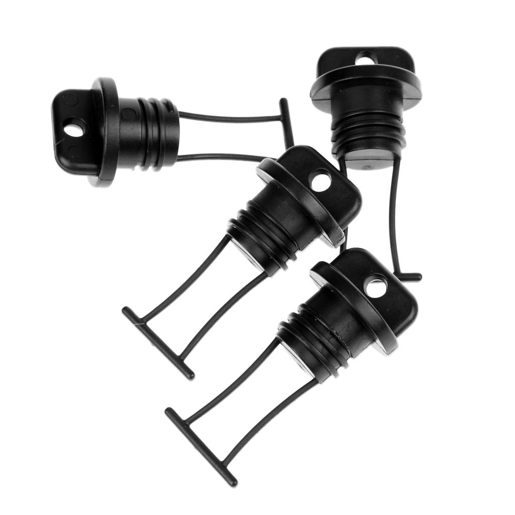 7x Portable Thread Hull Drain Plug Kayak Pull Handle Adjustable Spray Skirt universal for a of Kayaks/Canoe/Boat