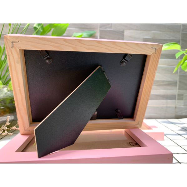 Combo 5 khung ảnh gỗ thọng tự nhiên  - khung ảnh cá nhân - khung ảnh treo phòng ngủ - khung ảnh để bàn  - tặng kèm đinh 3 chân