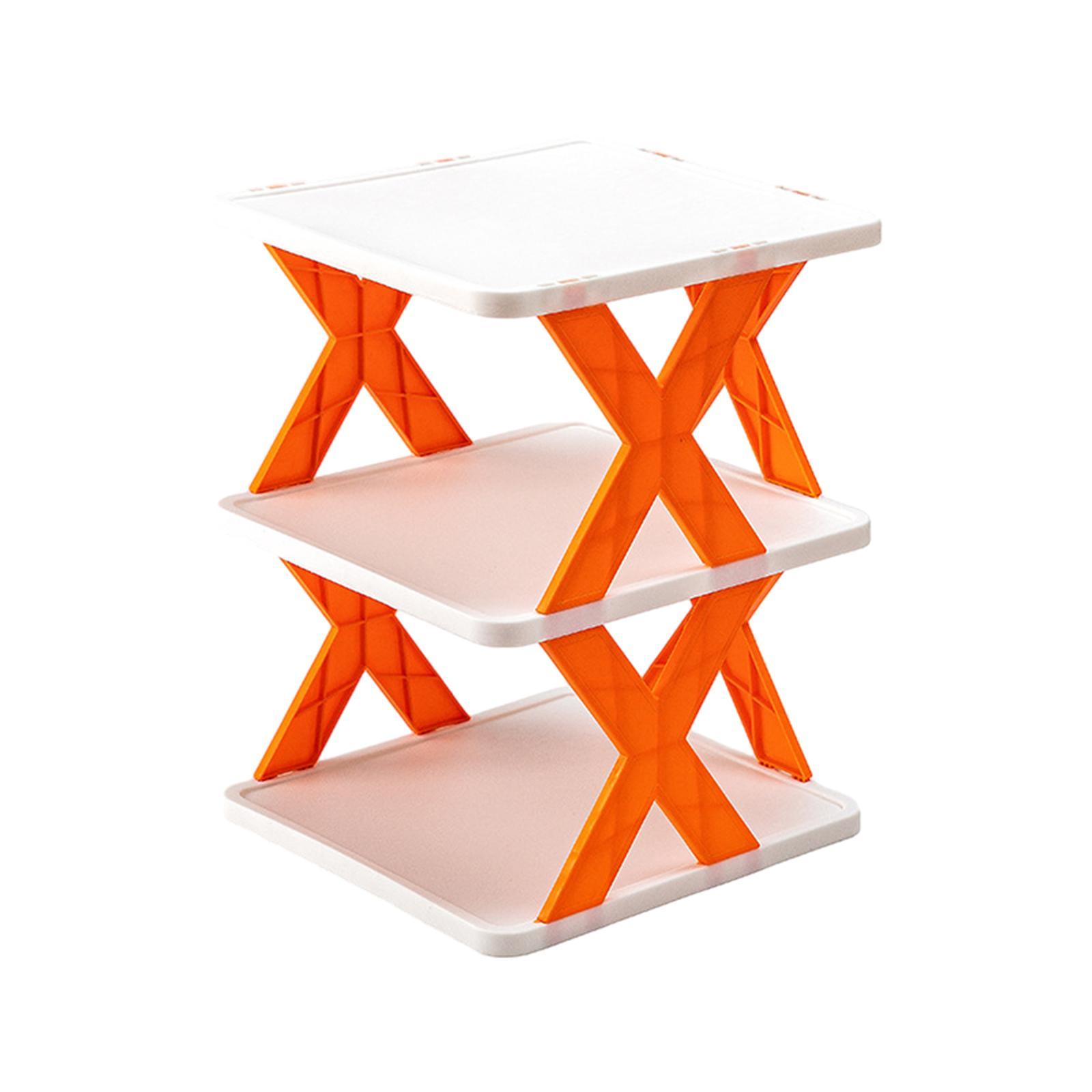 Foldable Shoe Rack Shoe Shelf Portable Flower Pot Holder Shoe Closet Shoe Storage Organizer Shoe Stand for Apartment Bathroom