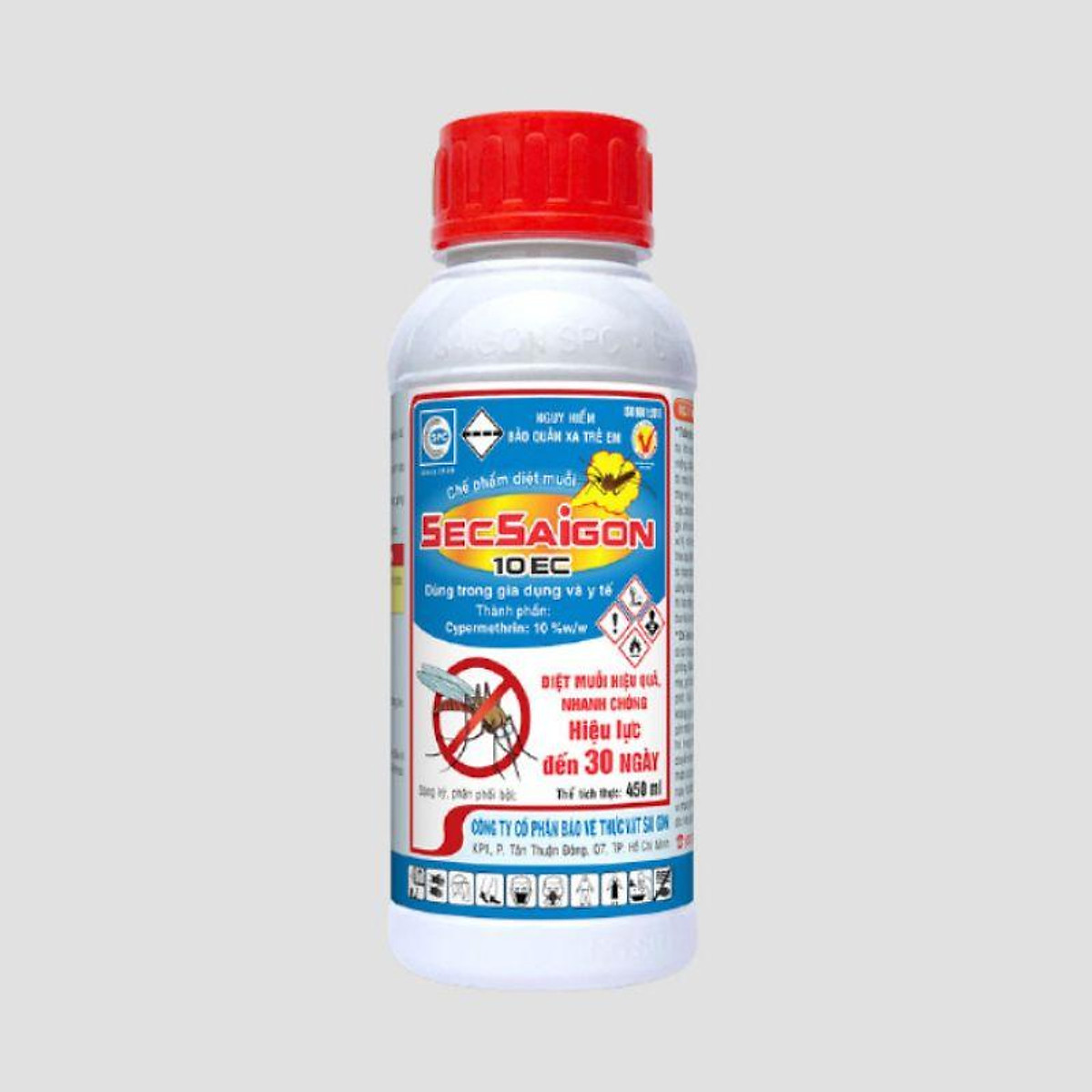 Chế Phẩm Diệt Côn Trùng Secsaigon 10ec 450ml Giúp Diệt Muỗi Và Côn Trùng Trong Gia Đình Hiệu Quả An Toàn Sức Khỏe