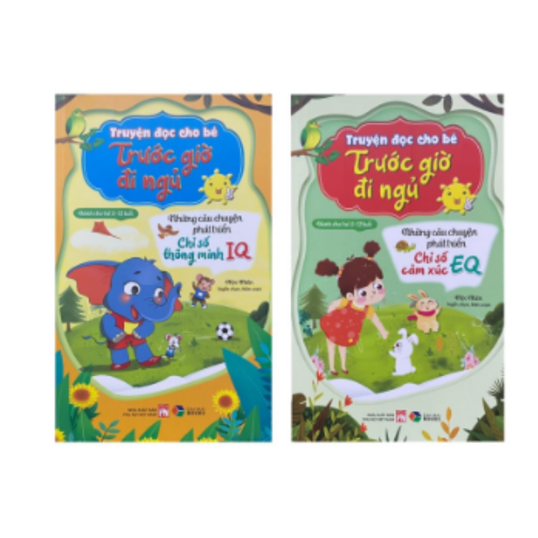 Truyện Đọc Cho Bé Trước Giờ Đi Ngủ Những Câu Chuyện Phát Triển Chỉ Số Cảm Xúc Iq , Eq Đại Mai - Combo