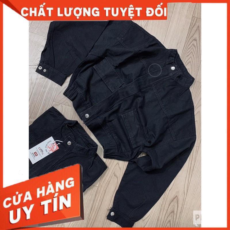 KHOÁC JACKET KAKI CỔ TRỤ PHỐI KHOÁ KÉO - ảnh thật toàn bộ