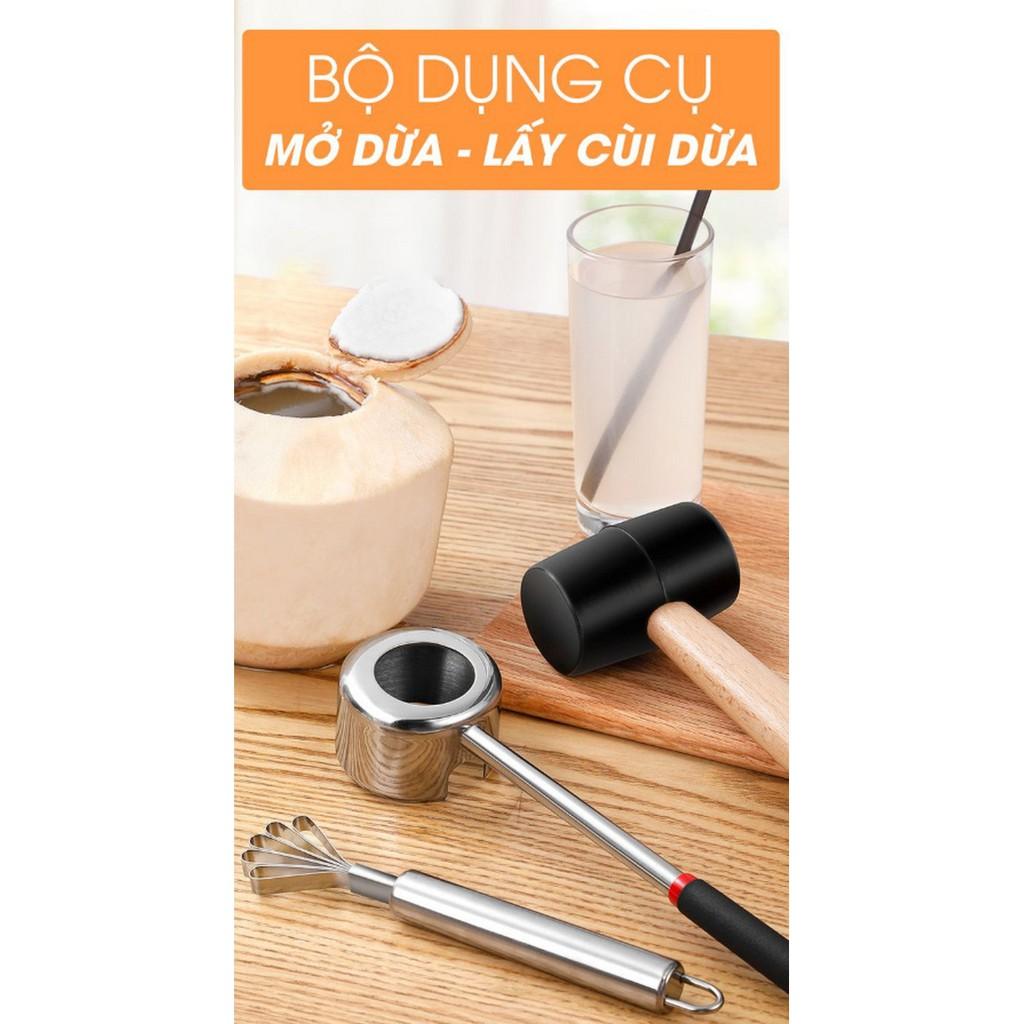 Bộ thưởng thức Dừa trọn vẹn 3pcs 