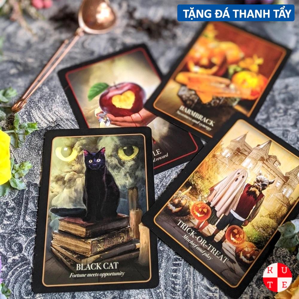 Bài Oracle The Halloween 36 Lá Bài Tặng Đá Thanh Tẩy