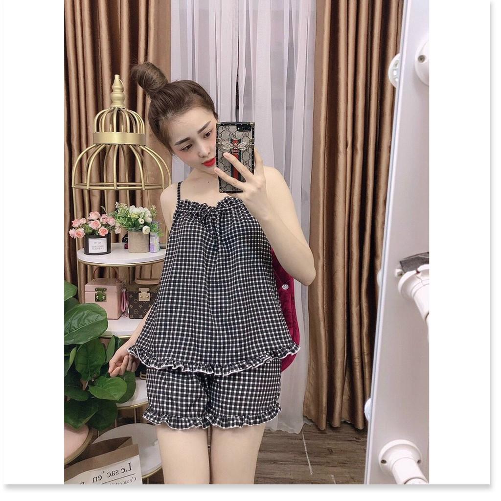 Set bộ tiểu thư mặc nhà Satin ngắn đẹp , tôn dáng KME STORE