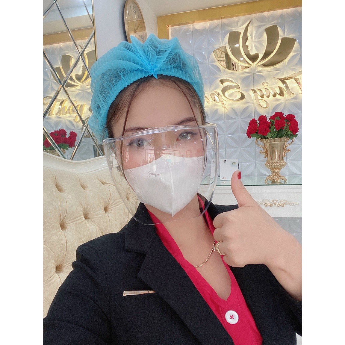 Khẩu trang 3D Mask Unicharm - Lọc bụi mịn, dày dặn - Thương hiệu DoctorK 50 cái / hộp