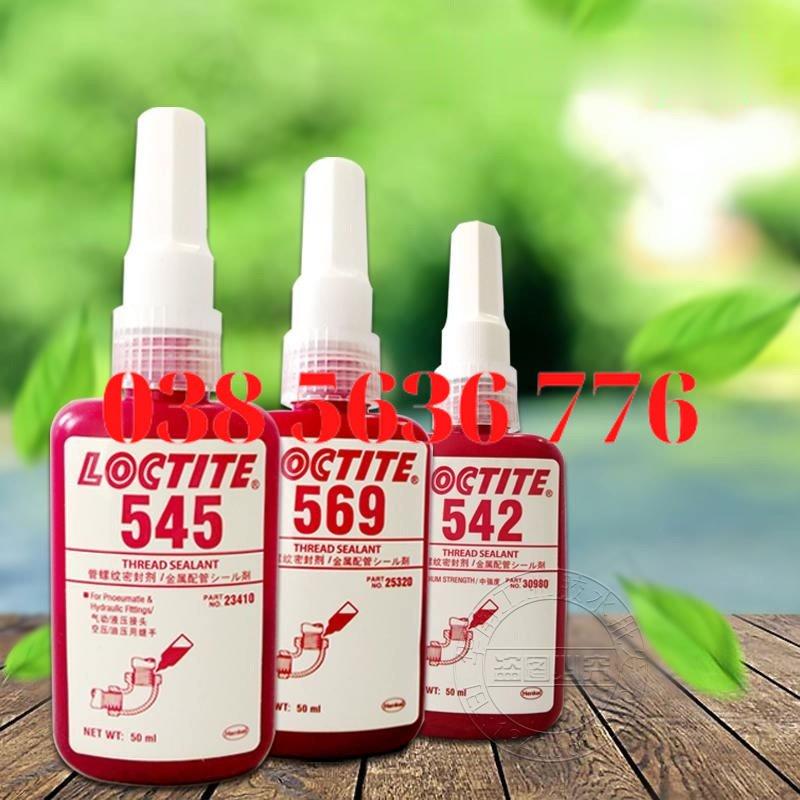 Keo Dán 545 Loctite Keo Dán Ren 542 Chịu Áp Lực Cao 569 Ống Dẫn Khí Khớp Nối Van Chất Bịt Kín 50Ml