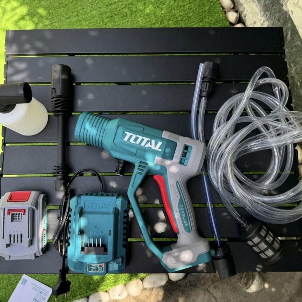 MÁY XỊT RỬA DÙNG PIN 20V (KHÔNG KÈM PIN &amp; SẠC) 8BAR TOTAL TPWLI2036 - HÀNG CHÍNH HÃNG